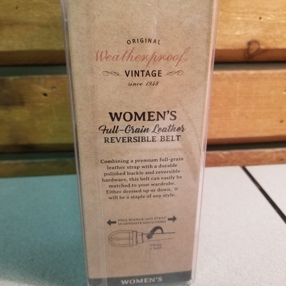 NEW Full Grain Leather Reversible Belt - Picture 4 of 6